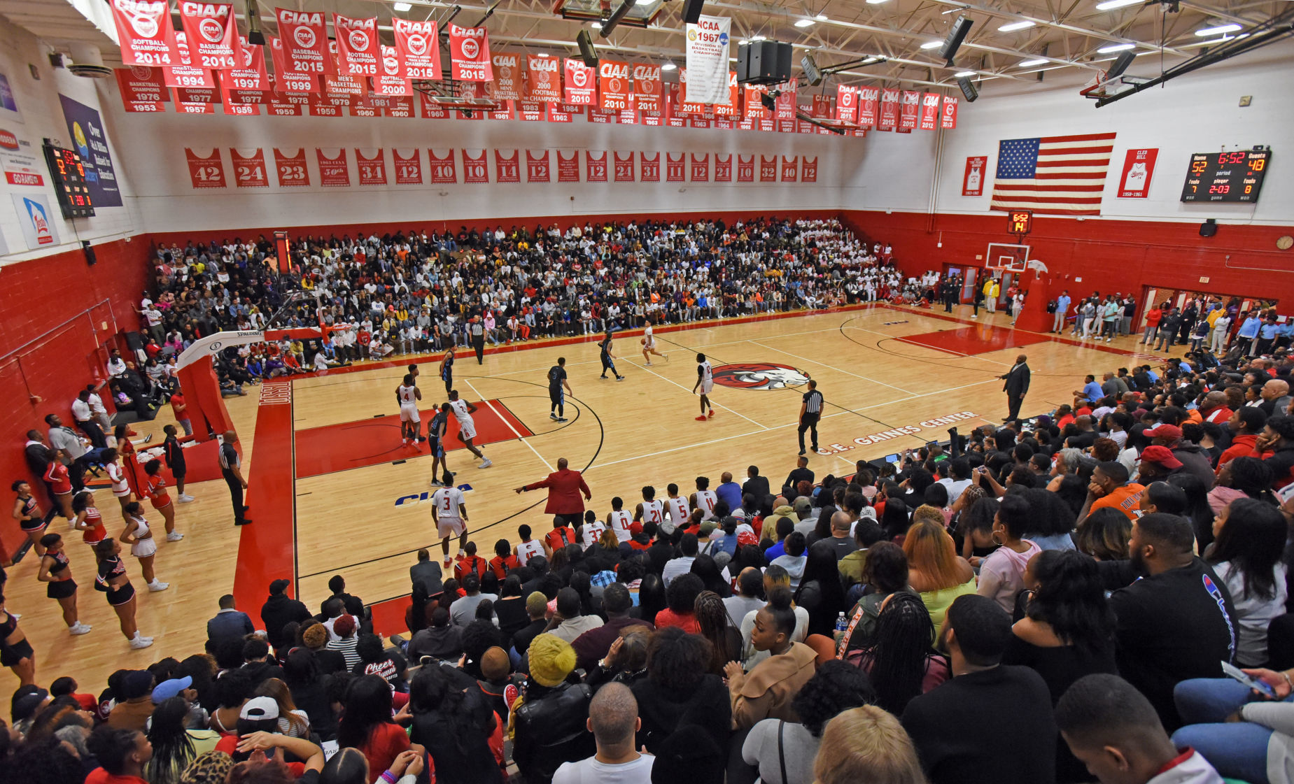 Livingstone v. Winston-Salem State baseketball